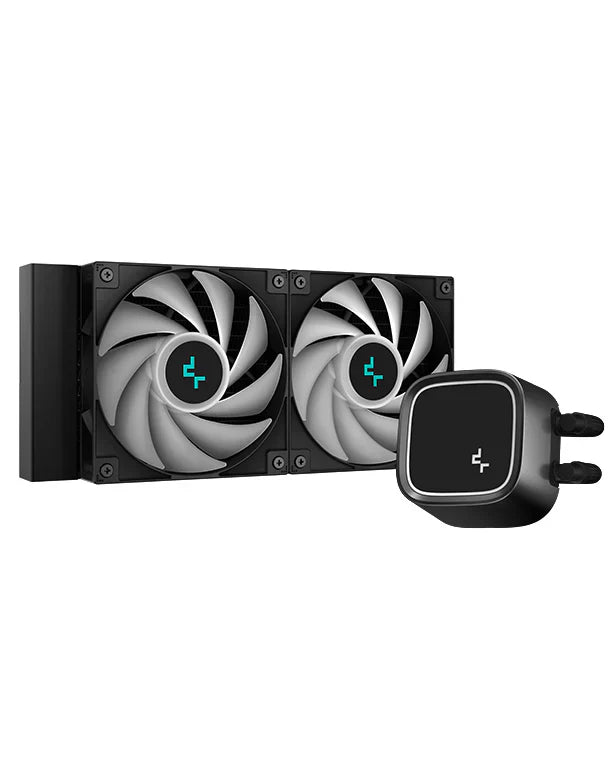 DEEPCOOL LE520 240MM ARGB AIO LIQUID COOLER BLACK