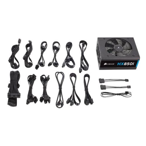 CORSAIR HX850i 850W 80 + Platinum Fully Modular ATX 2.0 Power Supply