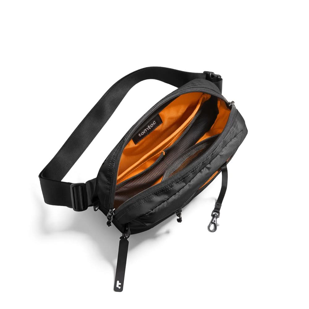 TOMTOC AVIATOR-T33 CHEST BAG 2.5L-BLACK