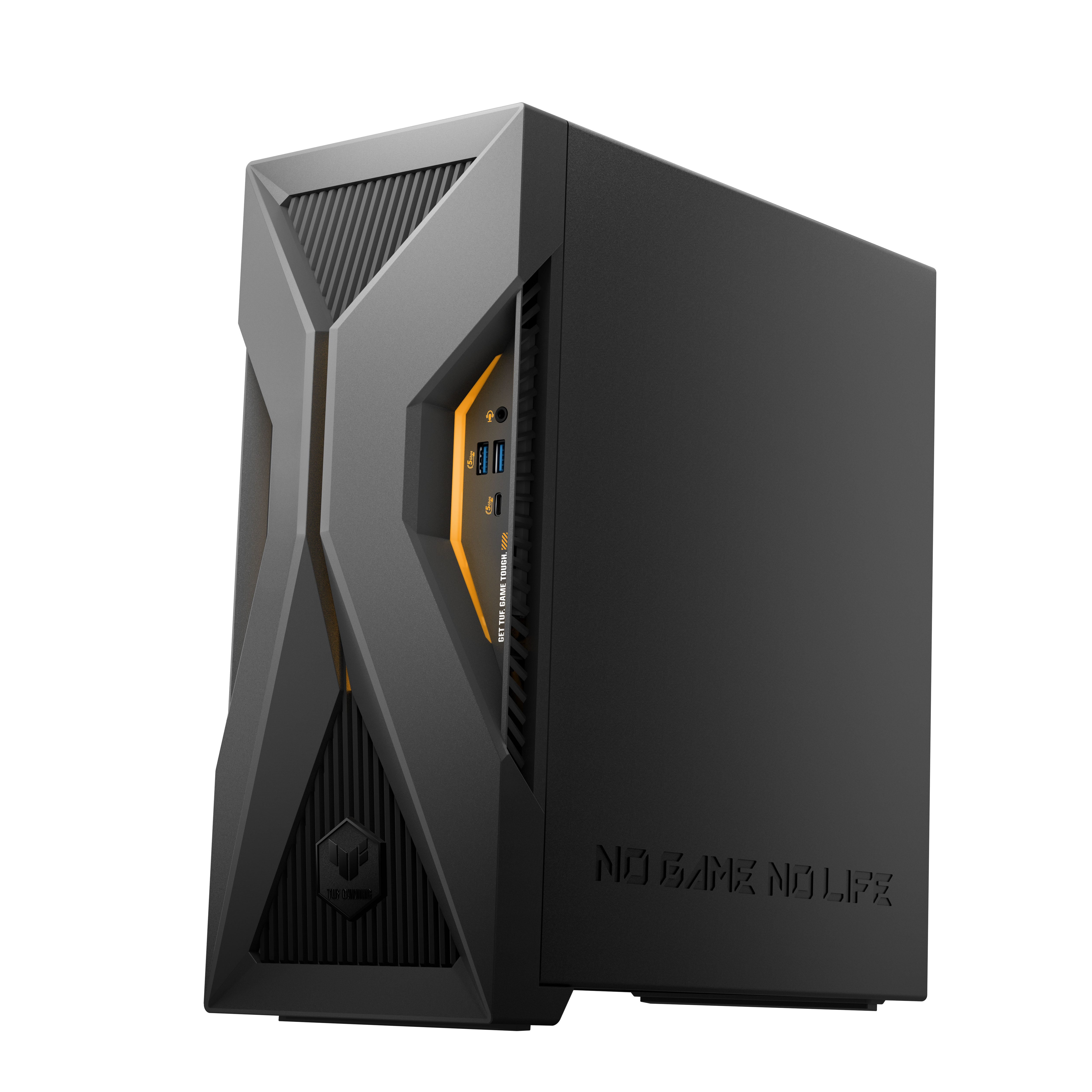 ASUS TUF GAMING DESKTOP T500MV, INTEL CORE I5-13420H, (16GB DDR5/1TB PCIE SSD/AIR COOLER/WINDOWS 11 HOME/OFFICE HOME 2024 + M365 BASIC (1 YEAR VALIDITY) T500MV-13420H022WS