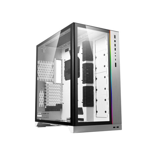 LIAN LI O11 Dynamic XL ROG Edition EATX Mid Tower Cabinet ( White )
