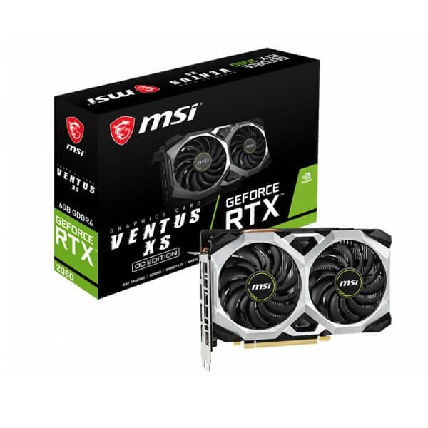 MSI GeForce RTX 2060 Ventus XS OC 6GB Nvidia Graphic Card