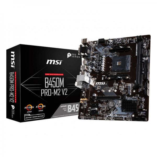 MSI B450M Pro-M2 V2 DDR4 AMD Motherboard