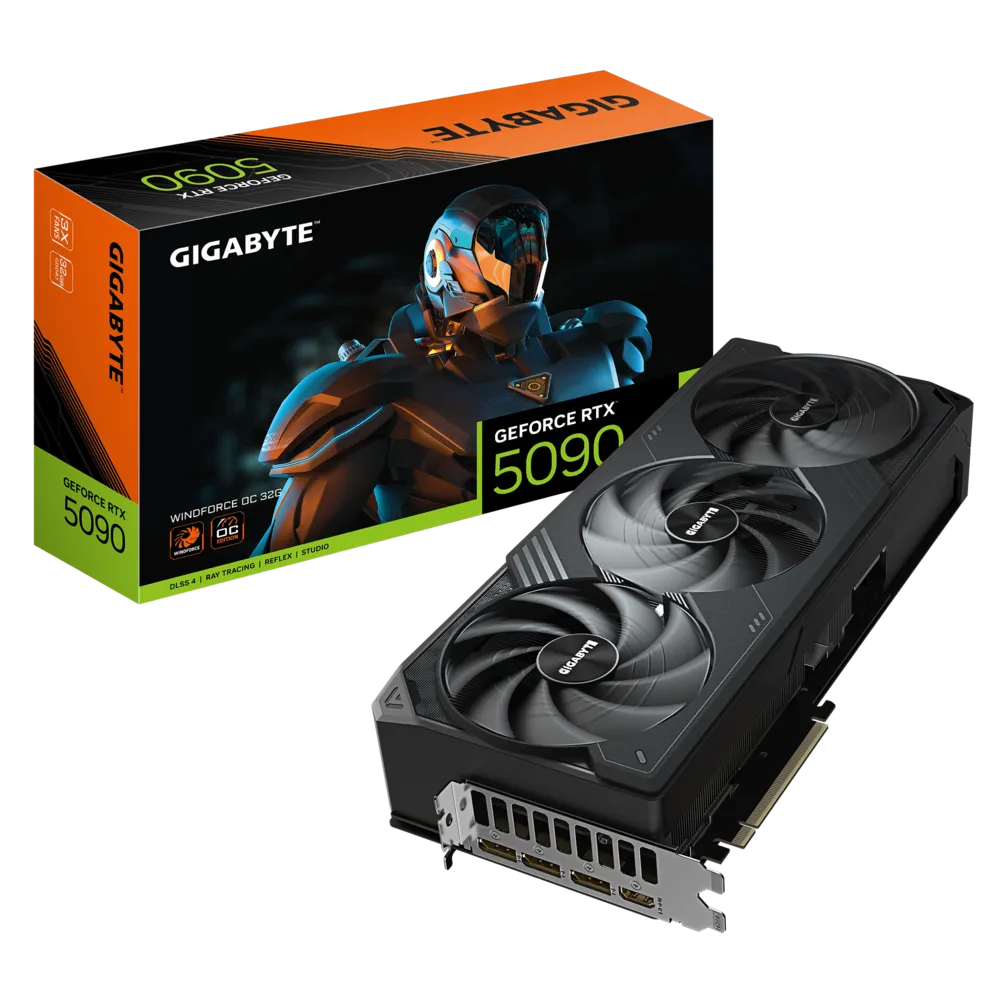 GIGABYTE GeForce RTX 5090 Windforce OC 32GB Nvidia Graphic Card