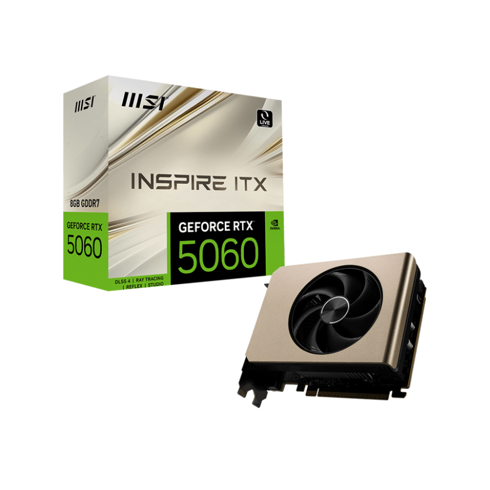 MSI GeForce RTX 5060 Inspire ITX 8GB Nvidia Graphic Card