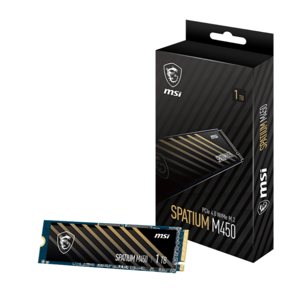 MSI Spatium M450 1TB M.2 NVME Gen4 Solid State Drive ( SSD )