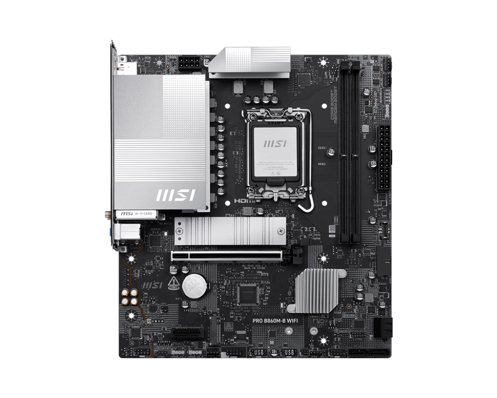 MSI PRO B860M-B WIFI DDR5 INTEL LGA 1851 Motherboard