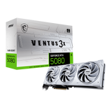 MSI GeForce RTX 5080 Ventus 3X White 16GB Nvidia Graphic card
