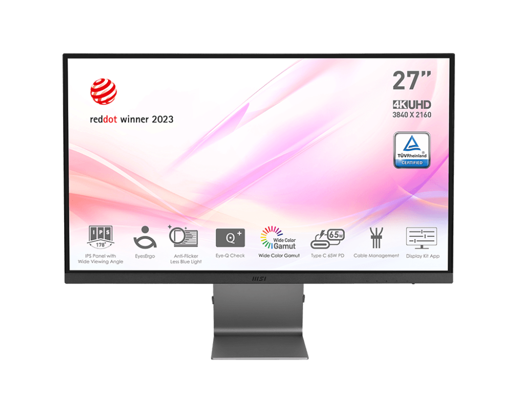 MSI MODERN MD271UL 27 INCH 4K MONITOR