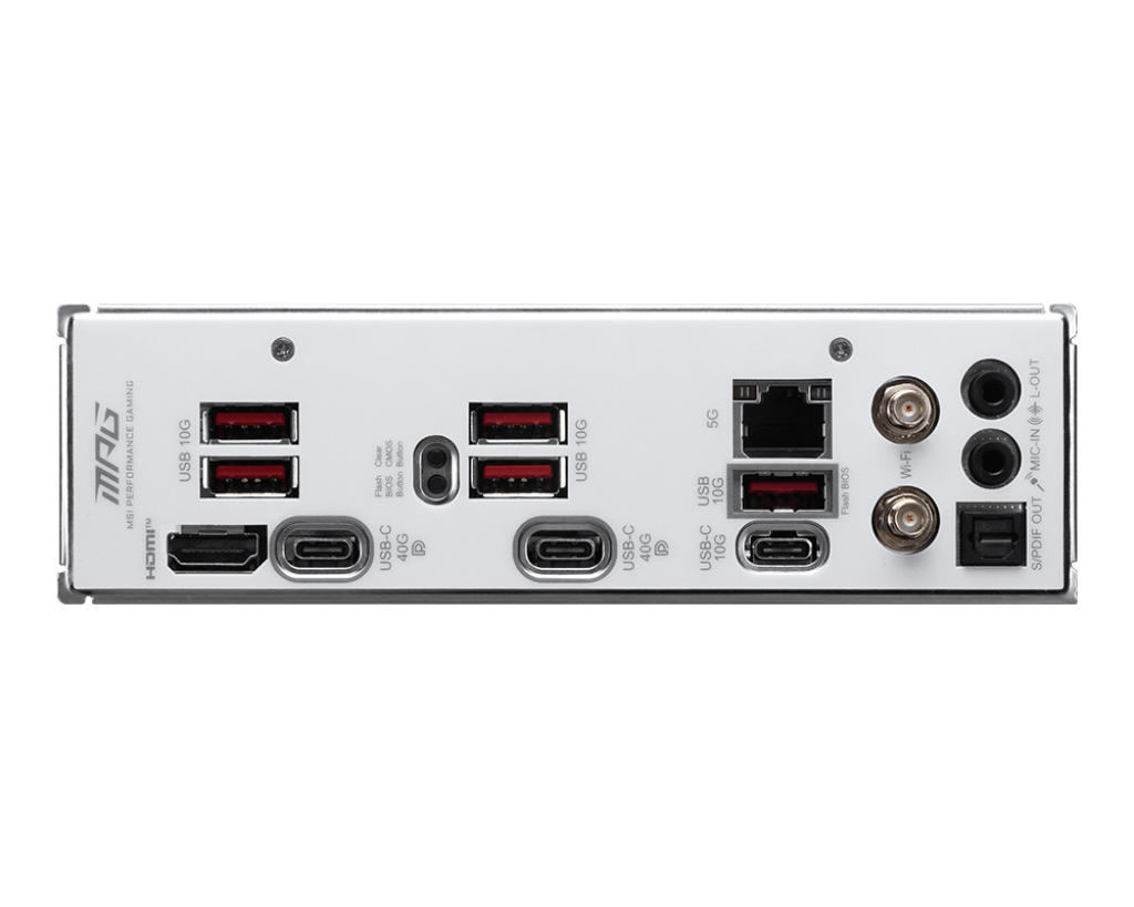 MSI MPG X870I EDGE TI EVO WIFI AM5 DDR5 Motherboard