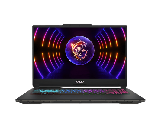 MSI CYBORG 15 B2RWEKG-216IN INTEL CORE 7 240H/DDR5 8GB*2/1TB NVME PCIE SSD NVIDIA GEFORCE RTX 5050 LAPTOP GPU, GDDR7 8GB/WINDOWS11 HOME/2 YEAR WARRANTY TERM
