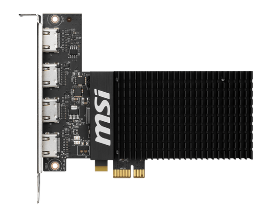 MSI GEFORCE GT 710 2GD3H 4HDMI GRAPHICS CARD