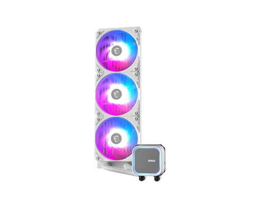 MSI MAG CORELIQUID A13 360 ARGB CPU LIQUID COOLER (WHITE)