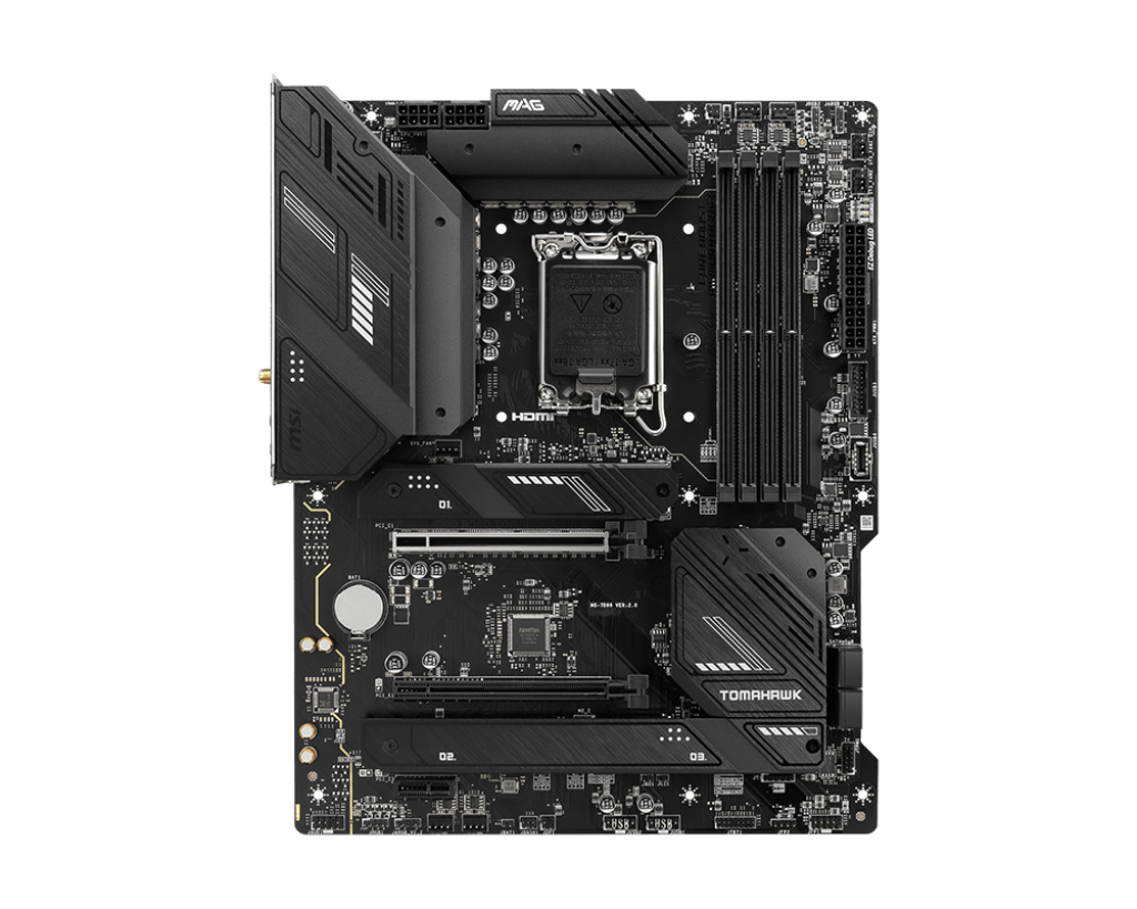 MSI MAG B760 TOMAHAWK WIFI DDR5 LGA1700 MOTHERBOARD