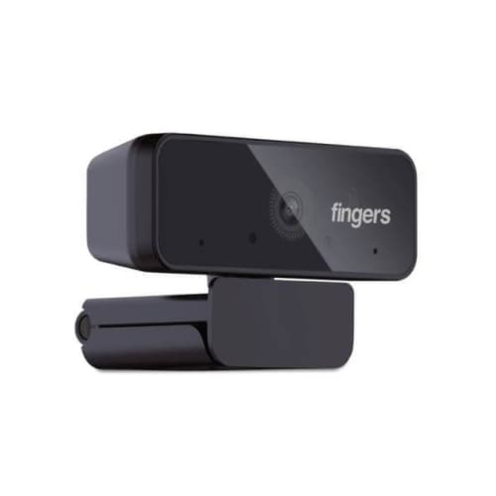 FINGERS 1080 Hi-Res FHD Webcam ( Black ) - Mehta Brothers Shop