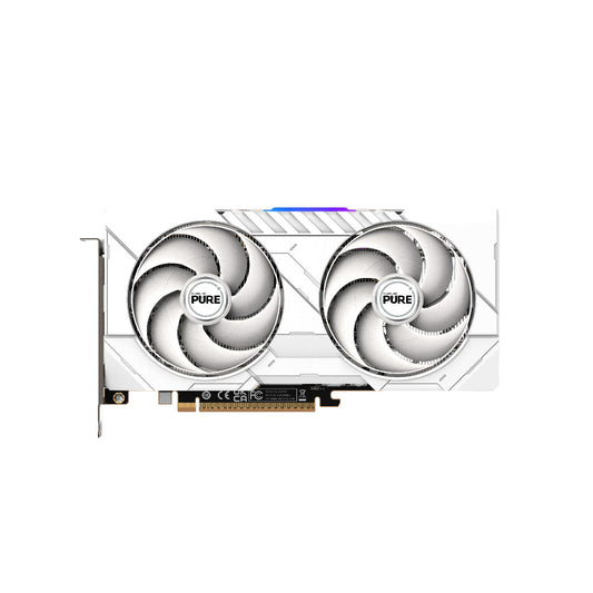 SAPPHIRE Radeon Pure RX 9060 XT OC White 16GB AMD Graphic Card