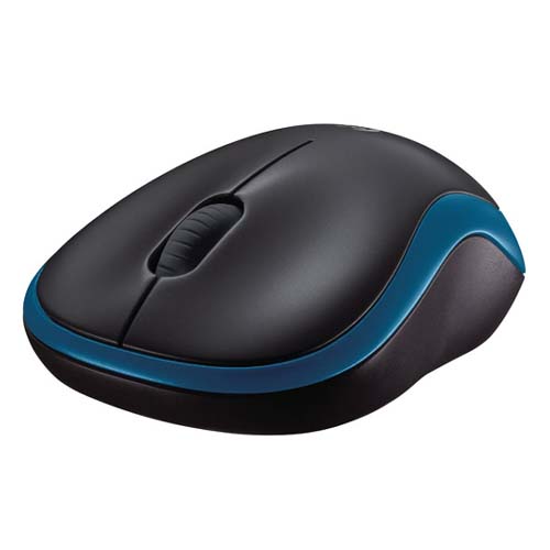 LOGITECH M185 Wireless Ambidextrous Gaming Mouse ( 910-006541 ) ( 1000DPI / 3 Macro Buttons ) ( Blue )