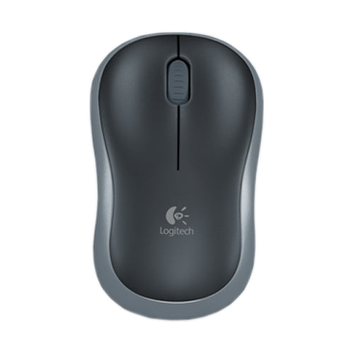 LOGITECH M185 Wireless Ambidextrous Gaming Mouse ( M185-GREY ) ( 1000DPI / 3 Macro Buttons ) ( Grey )