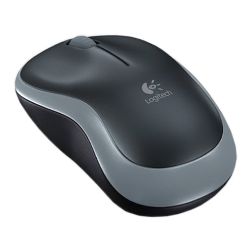 LOGITECH M185 Wireless Ambidextrous Gaming Mouse ( M185-GREY ) ( 1000DPI / 3 Macro Buttons ) ( Grey )