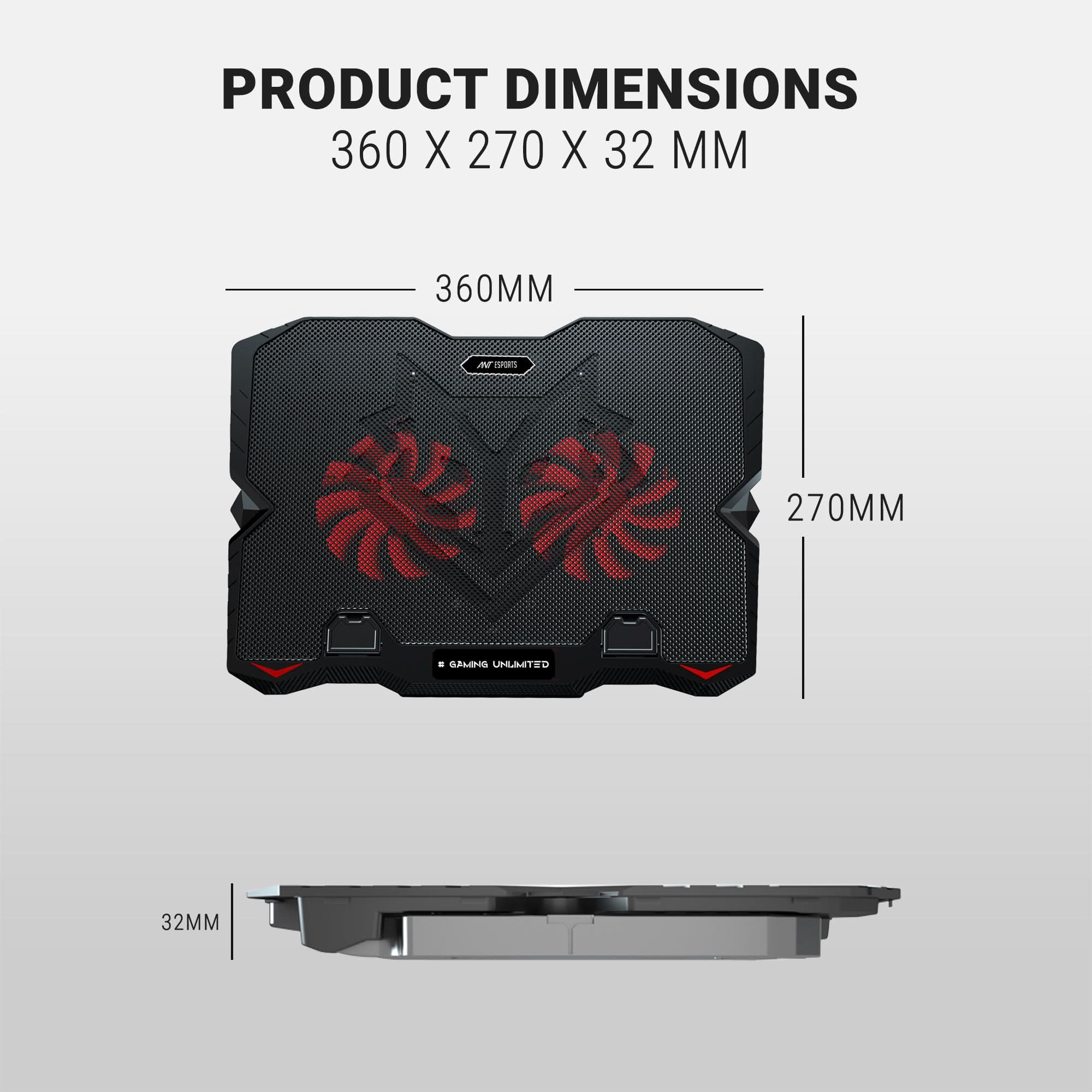 ANT ESPORTS LAPTOP GAMING COOLER (NC150)