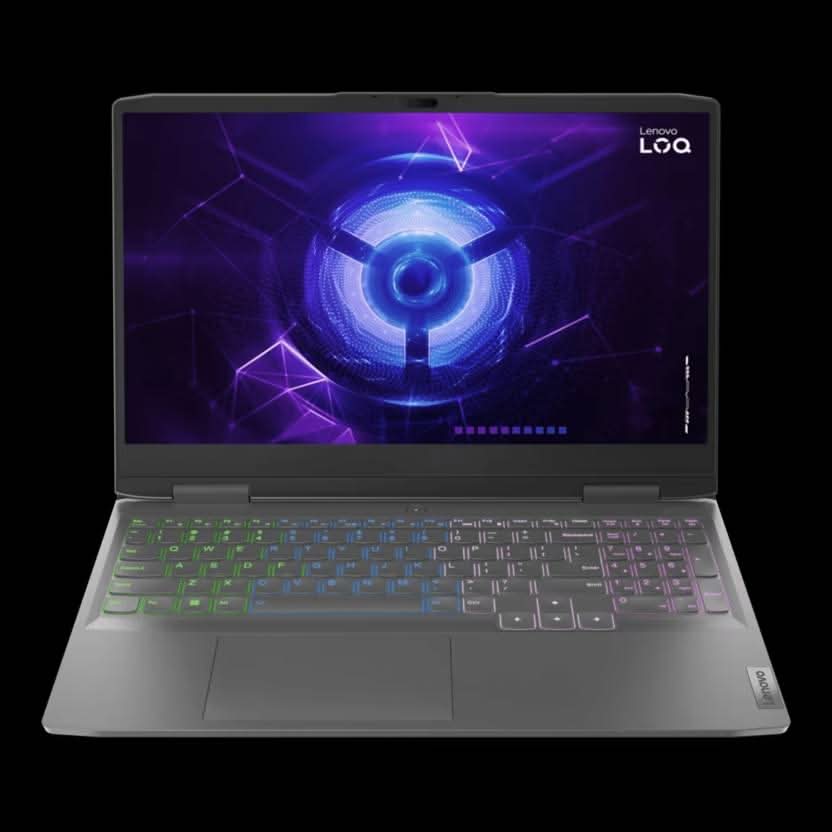 LENOVO INTEL CORE I5 12TH GEN - (16 GB/512 GB SSD/WINDOWS 11 HOME/4 GB GRAPHICS/NVIDIA GEFORCE RTX 2050) LOQ 15IRH8 GAMING LAPTOP (15.6 INCH, GREY, WITH MS OFFICE)