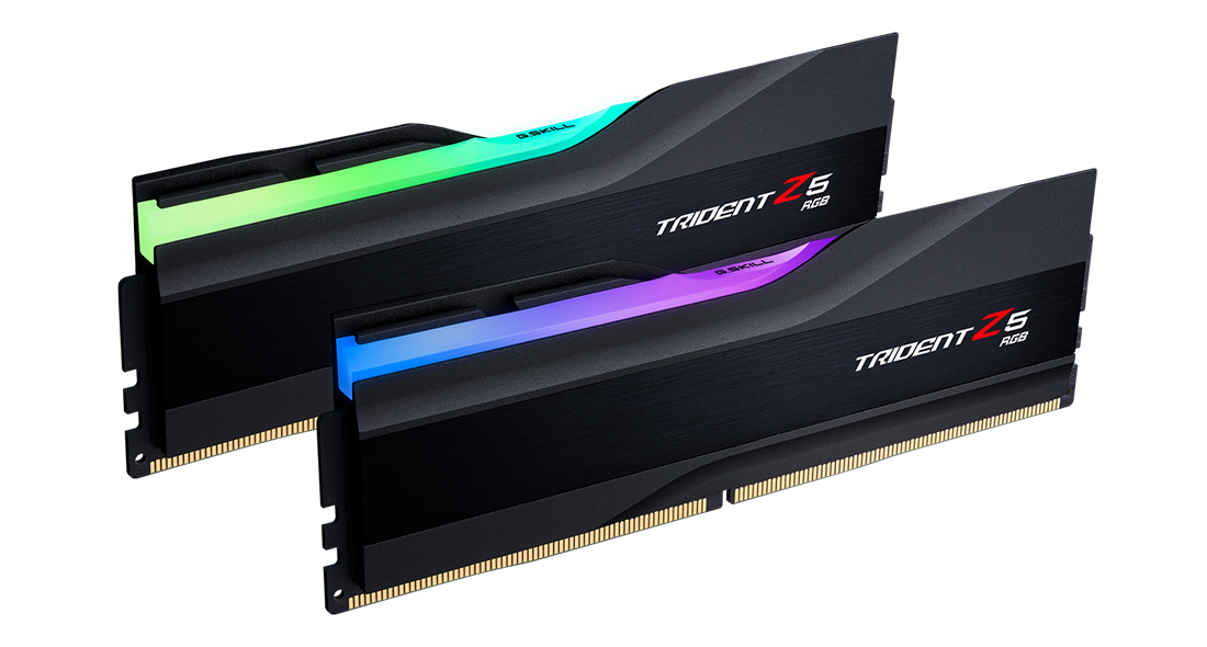 G.SKILL TRIDENT Z5 RGB INTEL XMP 64GB (2*32GB) DDR5 6000 MHZ CL36 F56000J3636F32GX2-TZ5RK RAM