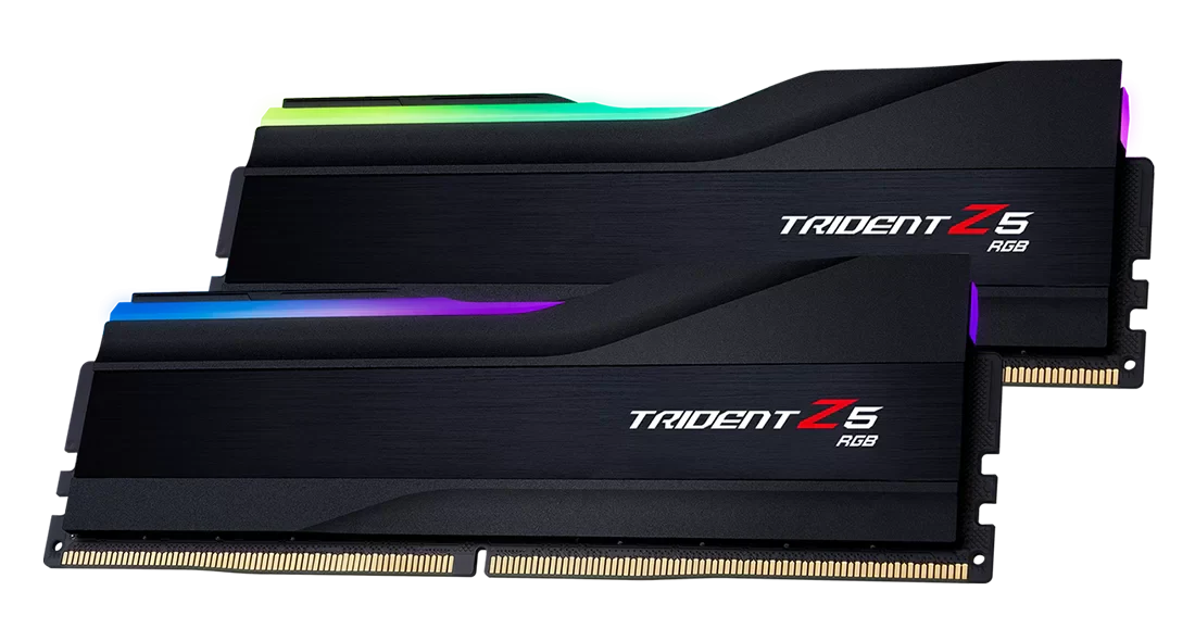 G.SKILL TRIDENT Z5 RGB INTEL XMP 64GB (2*32GB) DDR5 6000 MHZ CL36 F56000J3636F32GX2-TZ5RK RAM