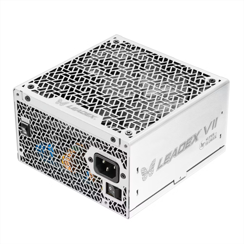 SUPER FLOWER Leadex VII XG 1300 80 Plus Gold Fully Modular ATX 3.1 Power Supply (1300 W) ( White )