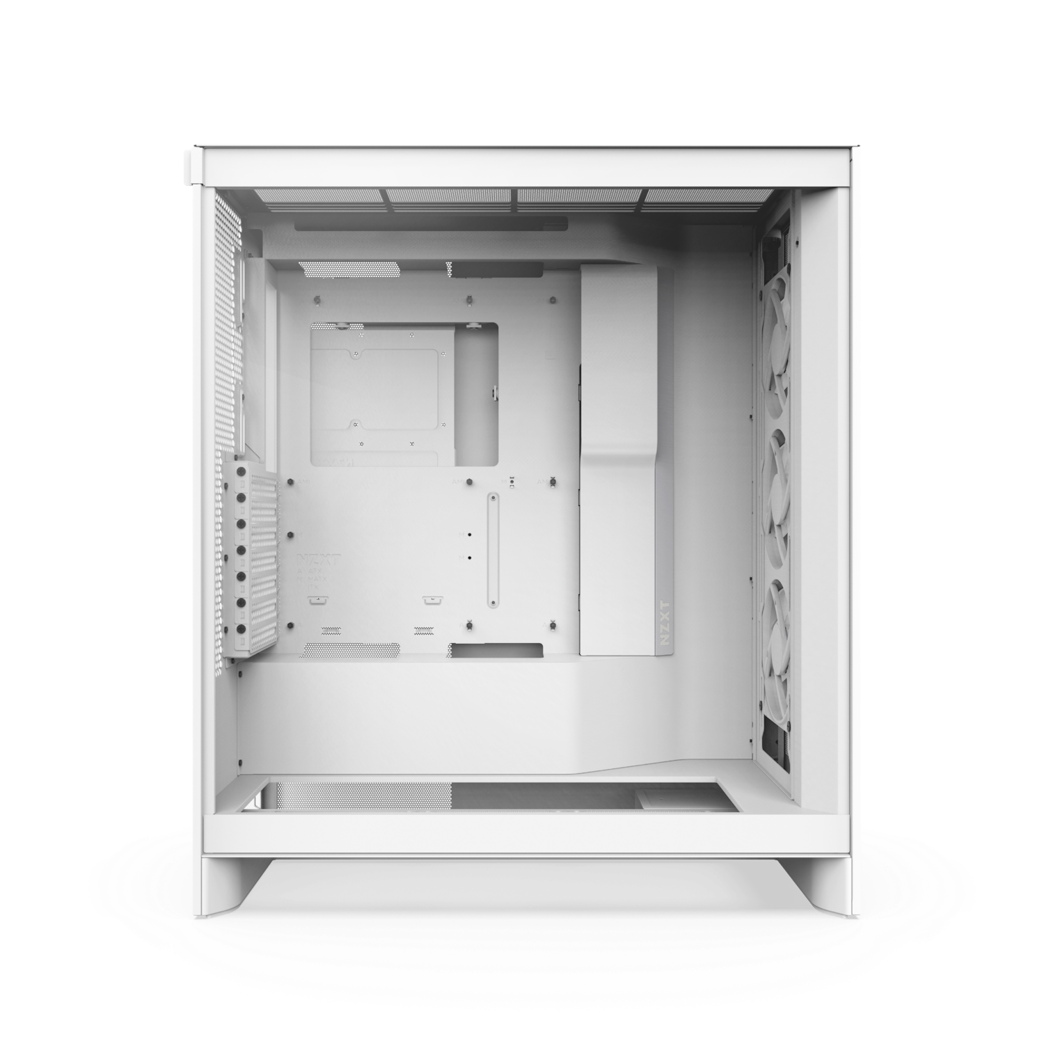NZXT CHASSIS H SERIES H7 (2024) FLOW WITHOUT PSU WHITE COLOR- CM-H72FW-01