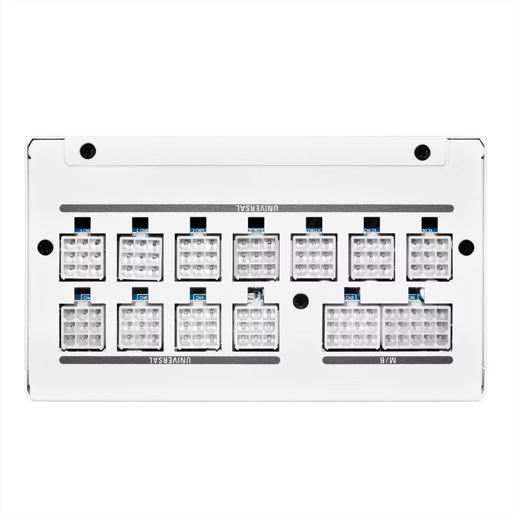 SUPER FLOWER Leadex VII 1000W 80+ Platinum Pro Fully Modular ATX 3.1 Power Supply ( 1000W ) ( White )