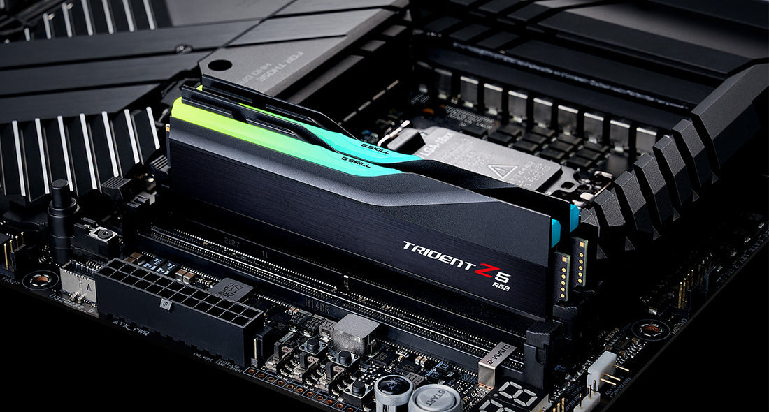 G.SKILL 128GB (64*2) TRIDENT Z5 RGB DDR5 RAM 6000MHZ (CL34) (F5-6000J3444F64GX2-TZ5RK) RAM