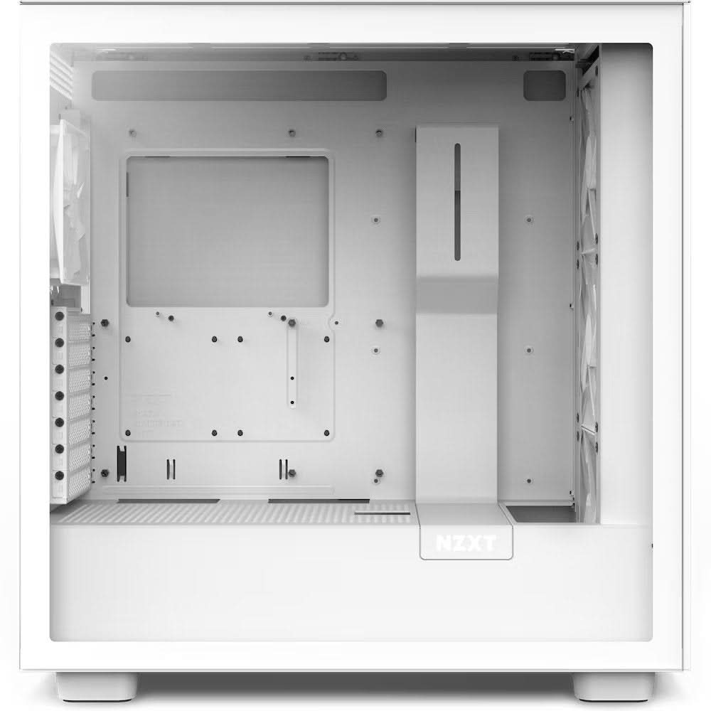 NZXT H7 FLOW MID-TOWER WITH RGB FANS CABINET WHITE CM-H72FW-R1