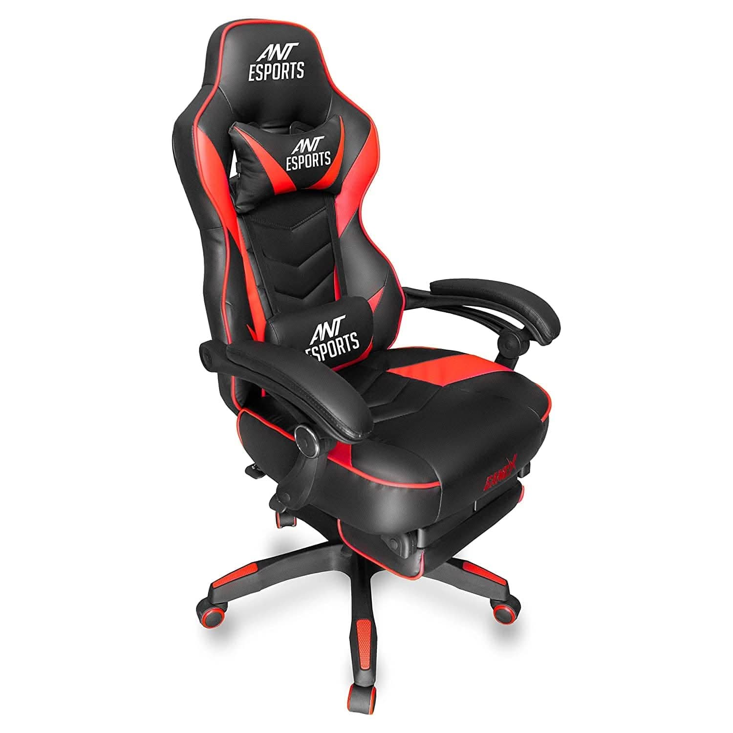 ANT ESPORTS GAMEX ROYALE GAMING CHAIR RED BLACK