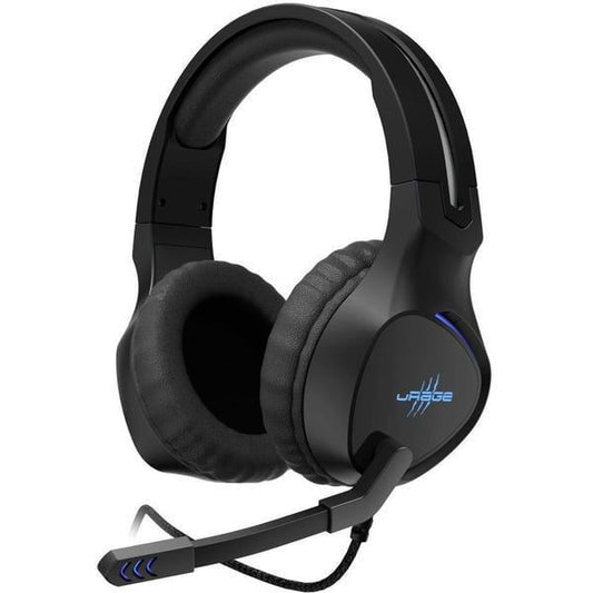 HAMA 139924 HS-USB 300 Wired Stereo Gaming Headphone With Mic ( Black ) ( PC )