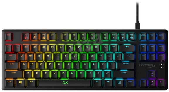 HYPERX Alloy Origins Core TKL RGB Mechanical Gaming Keyboard (Red Switch)