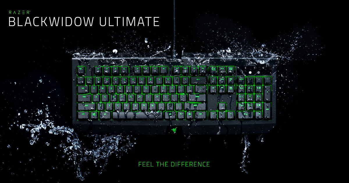RAZER BlackWidow Ultimate LED Full Size USB Gaming Keyboard ( Razer Green Switch )
