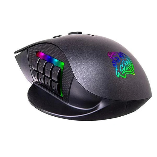 THERMALTAKE Nemesis Switch Optical RGB Wired Ergonamic Gaming Mouse ( MO-NMS-WDOOBK-01 ) ( 12000DPI / 16 Macro Buttons ) ( Black )