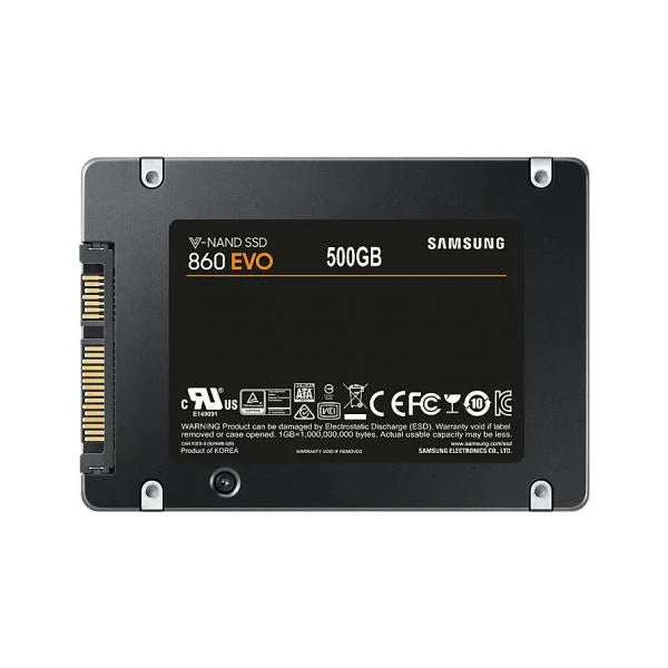 SAMSUNG 860 EVO 500GB 2.5 SATA SATA 3 Solid State Drive (SSD)