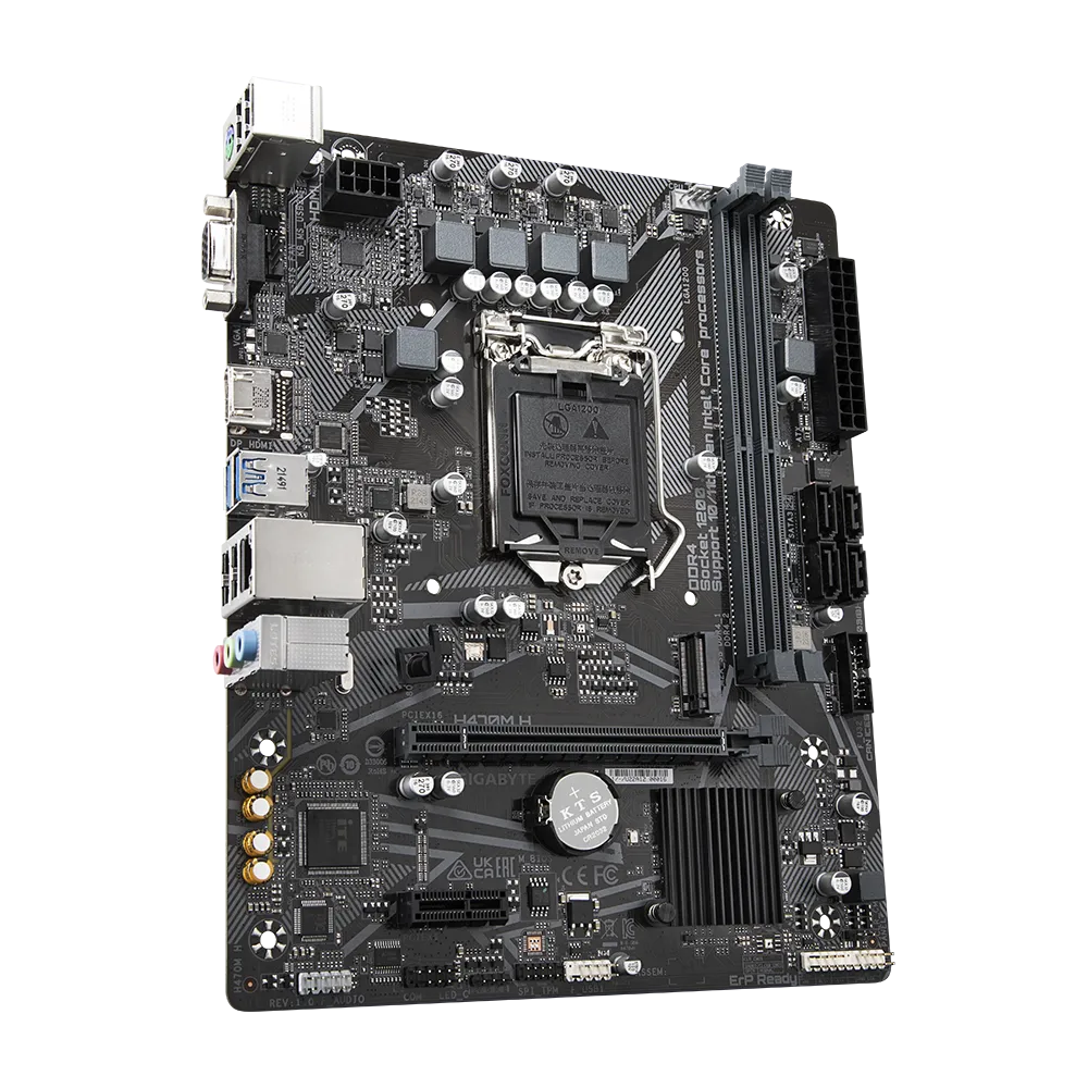 GIGABYTE GA-H470M-H INTEL LGA1200 MOTHERBOARD