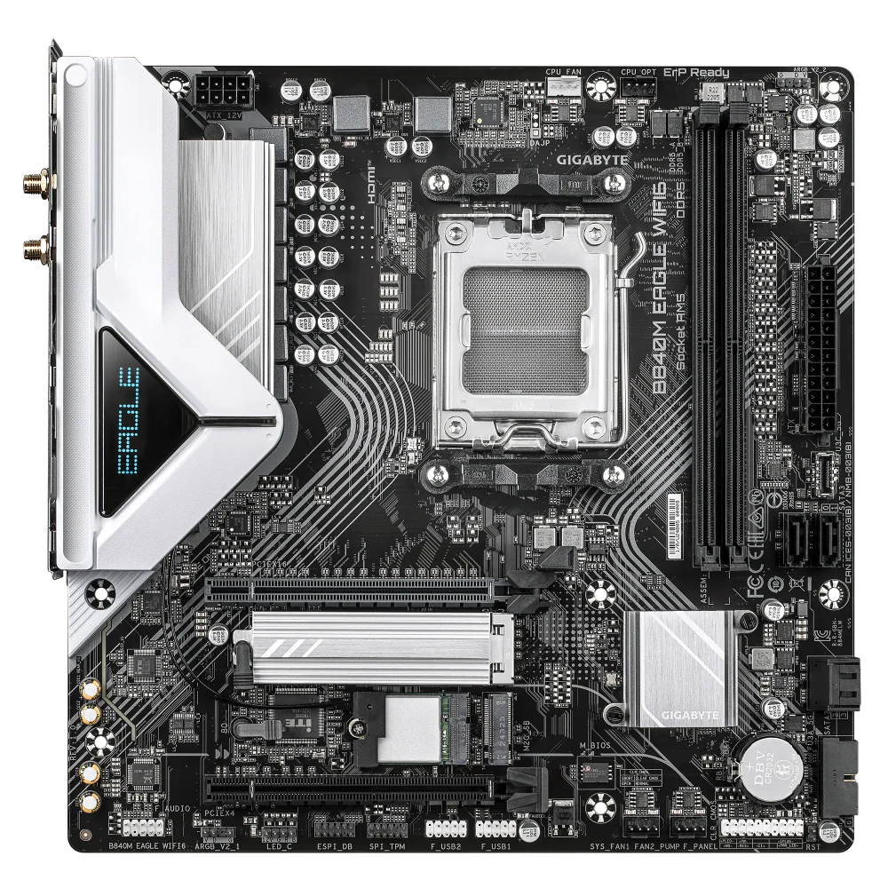 GIGABYTE B840M Eagle Wifi6 AMD Motherboard