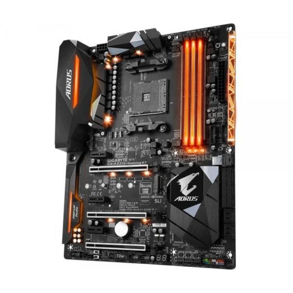 GIGABYTE Aorus GA-AX370-Gmaing K7 (Rev. 1. 0) DDR4 AMD Motherboard