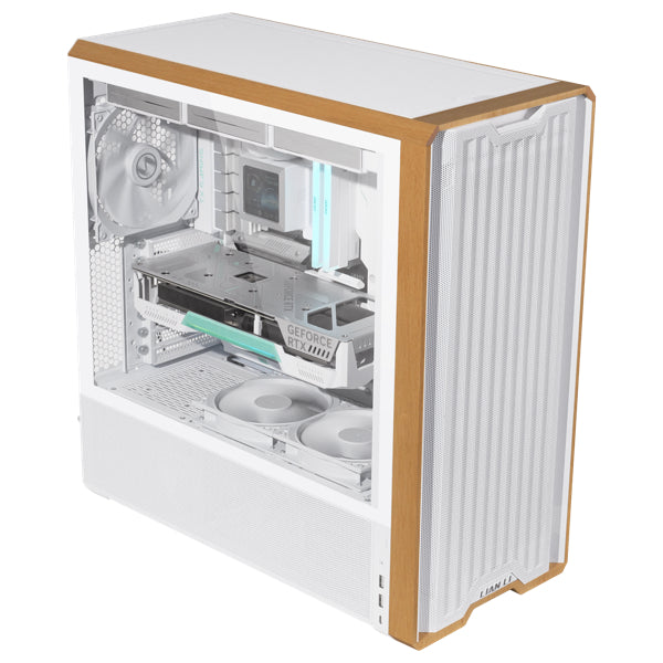 LIAN LI LANCOOL 217 MID-TOWER GAMING CABINET - WHITE (G99.LAN217W.IN)