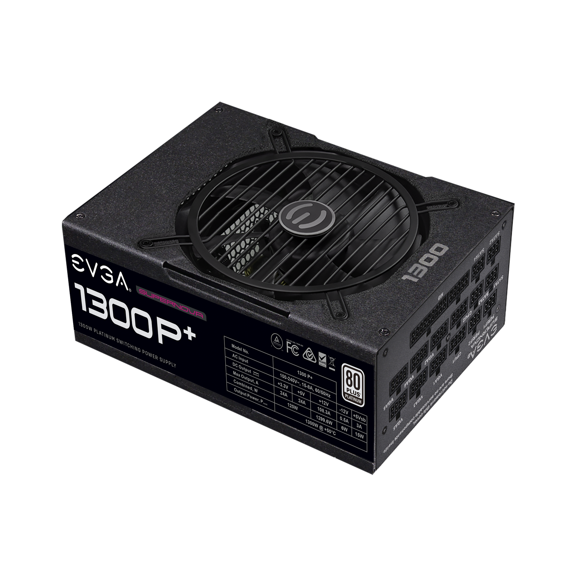 EVGA 1300 P+ Platinum fully Modular PSU