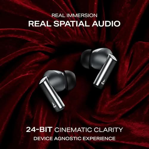 Boat Airdopes Prime 701 ANC Wireless Bluetooth TWS Earbuds (Obsidian Grey)