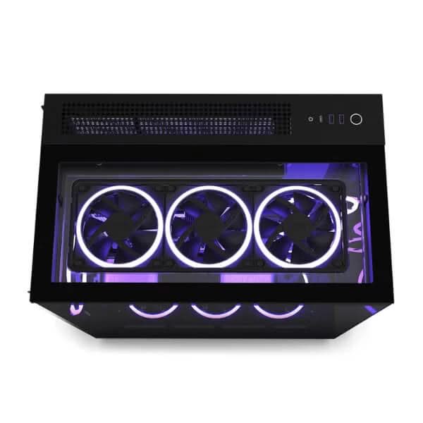 NZXT H9 ELITE MID-TOWER ATX CABINET BLACK CM-H91EB-01