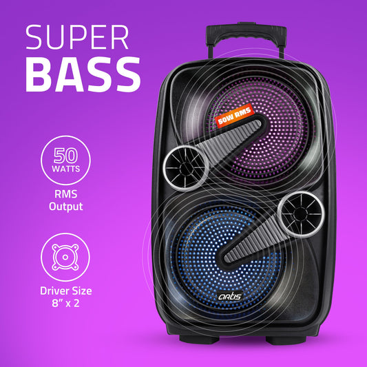 BT909 50W Wireless Bluetooth Party Speaker