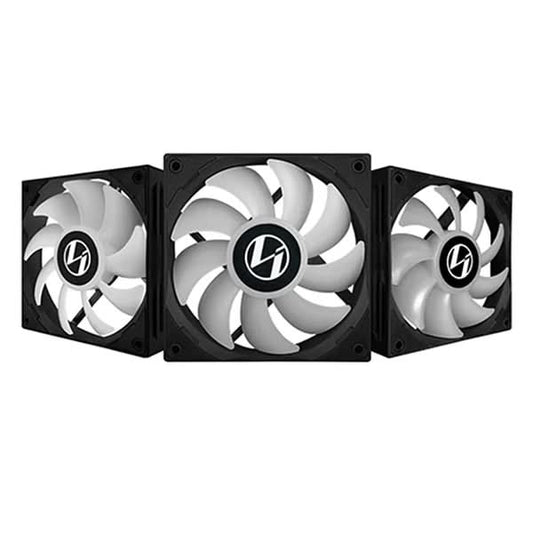 LIAN LI ST120 CABINET FAN TRIPLE PACK KIT BLACK G99.ST1203B.IN