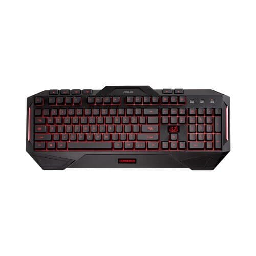 ASUS Cerberus Full size Wired Gaming Keyboard (Black) (Membrane Keyboard) (Cerberus)