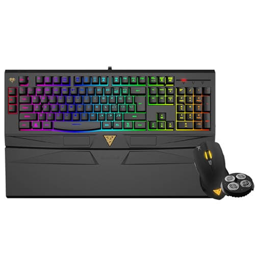 GAMDIAS Ares 7 GKC6011 Full Size Membrane Wired Gaming Keyboard ( Black )