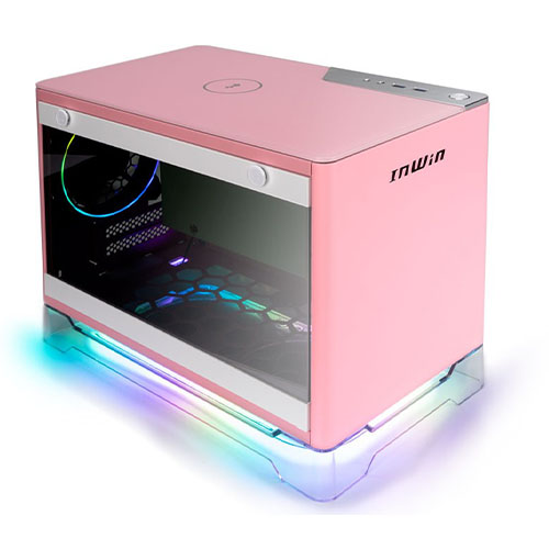 INWIN A1 Plus ITX Mini Tower Cabinet ( Pink )